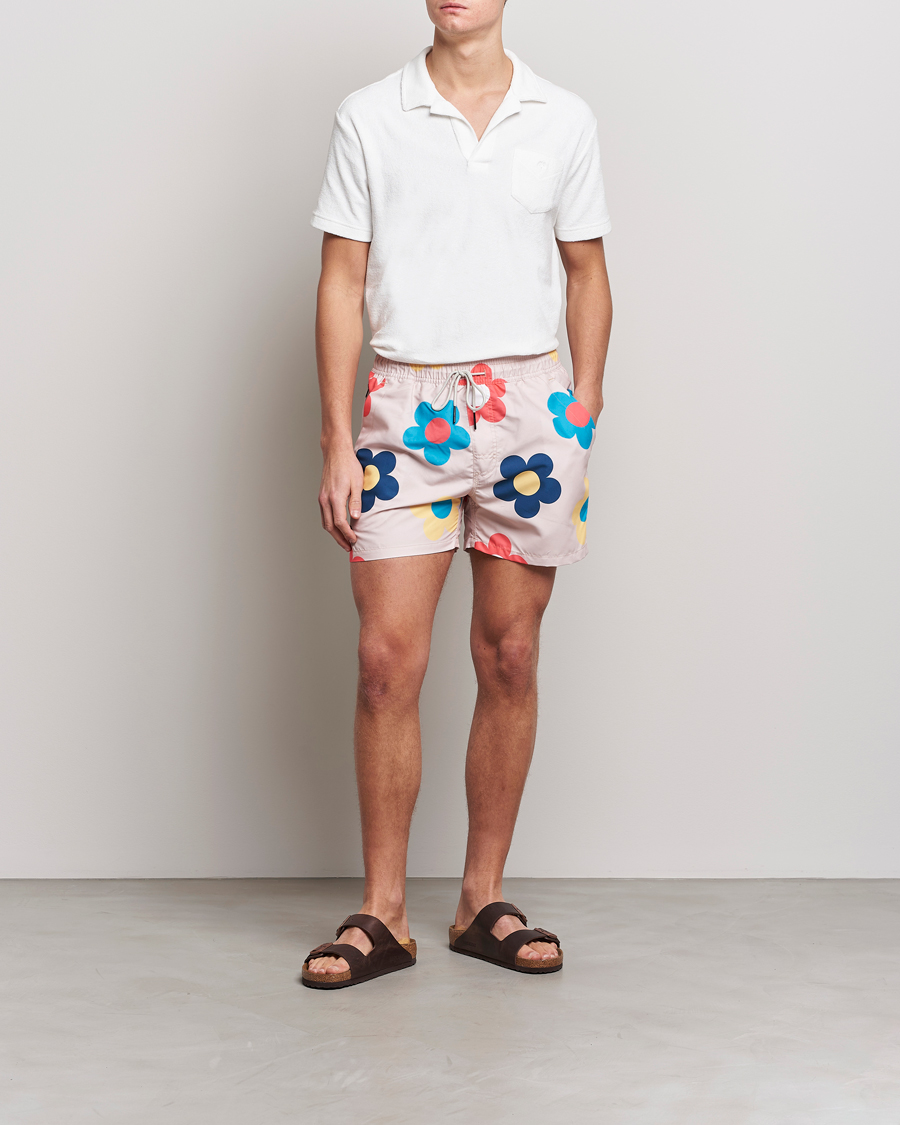 Men | Polo Shirts | OAS | Short Sleeve Terry Polo White