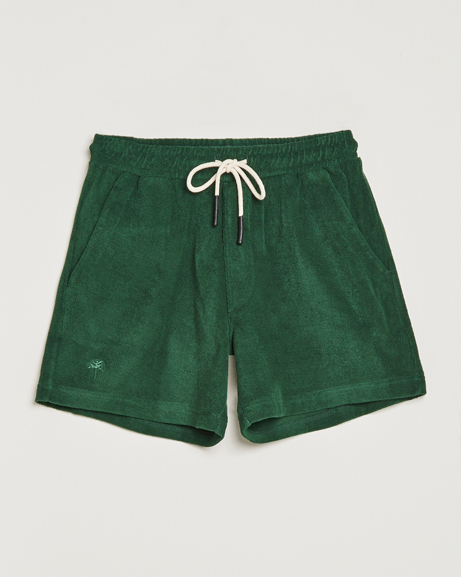 Men | Shorts | OAS | Terry Shorts Green