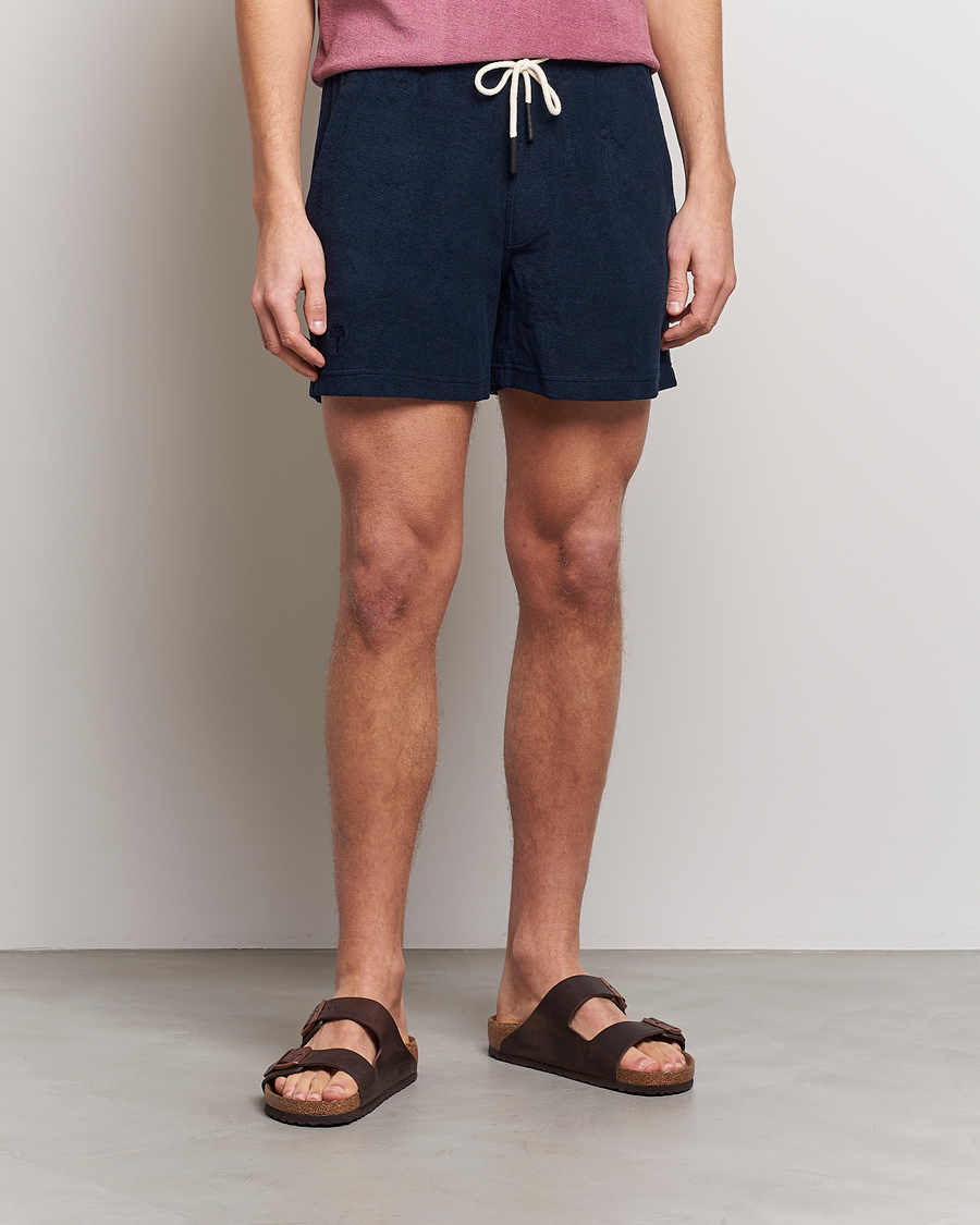 Men | Shorts | OAS | Terry Shorts Navy