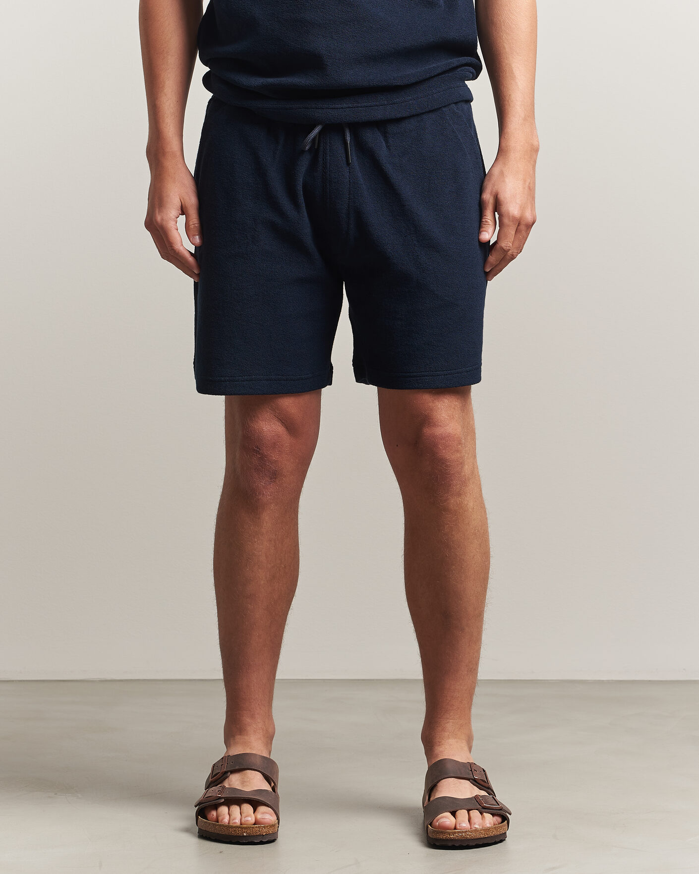Men | Shorts | OAS | Terry Shorts Navy