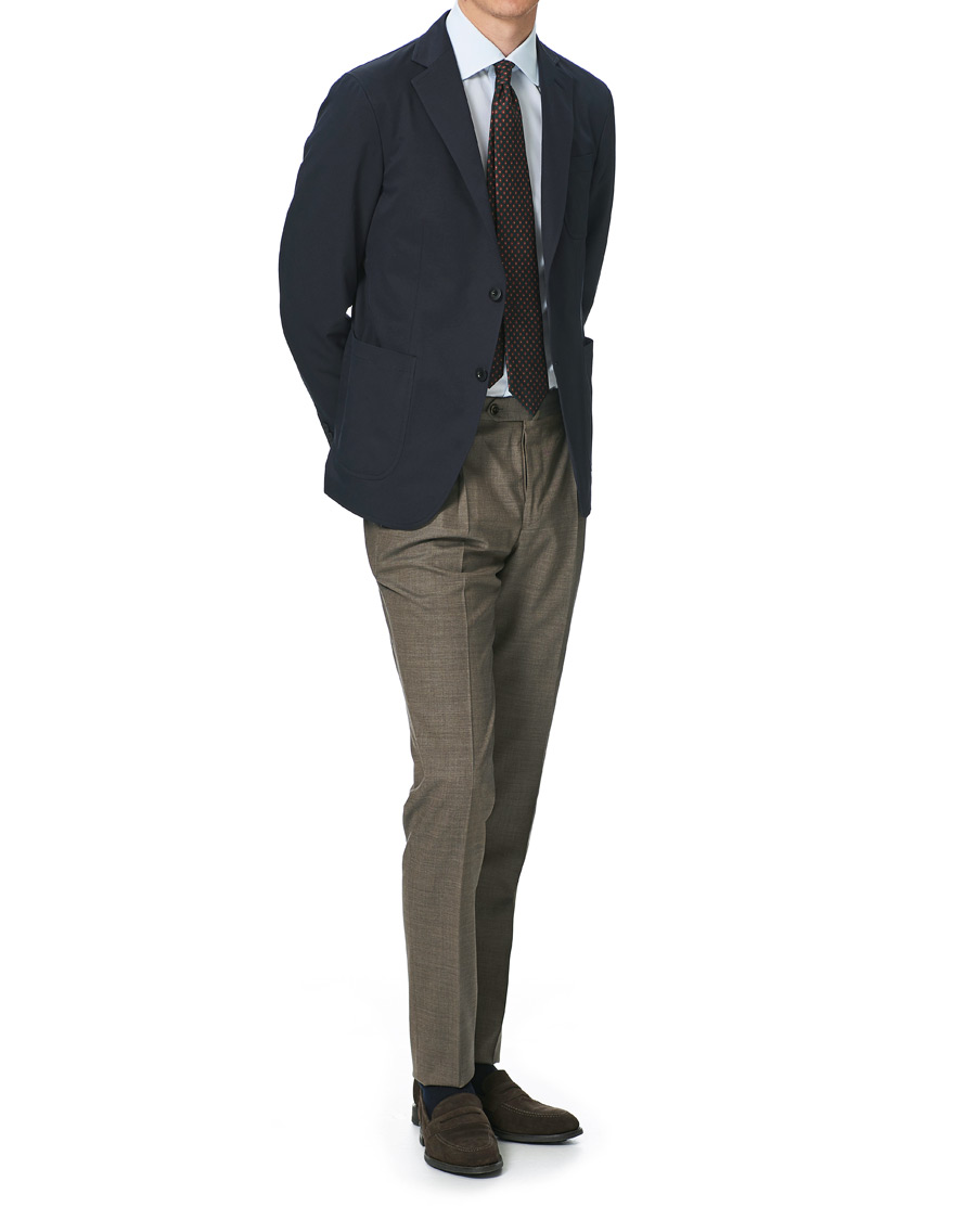 Men | Shirts | Kamakura Shirts | Slim Fit Broadcloth Cut Away Shirt Light Blue