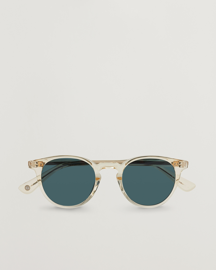 Men | Sunglasses | Garrett Leight | Clement Sunglasses Pure Glass/Pure Bluesmoke