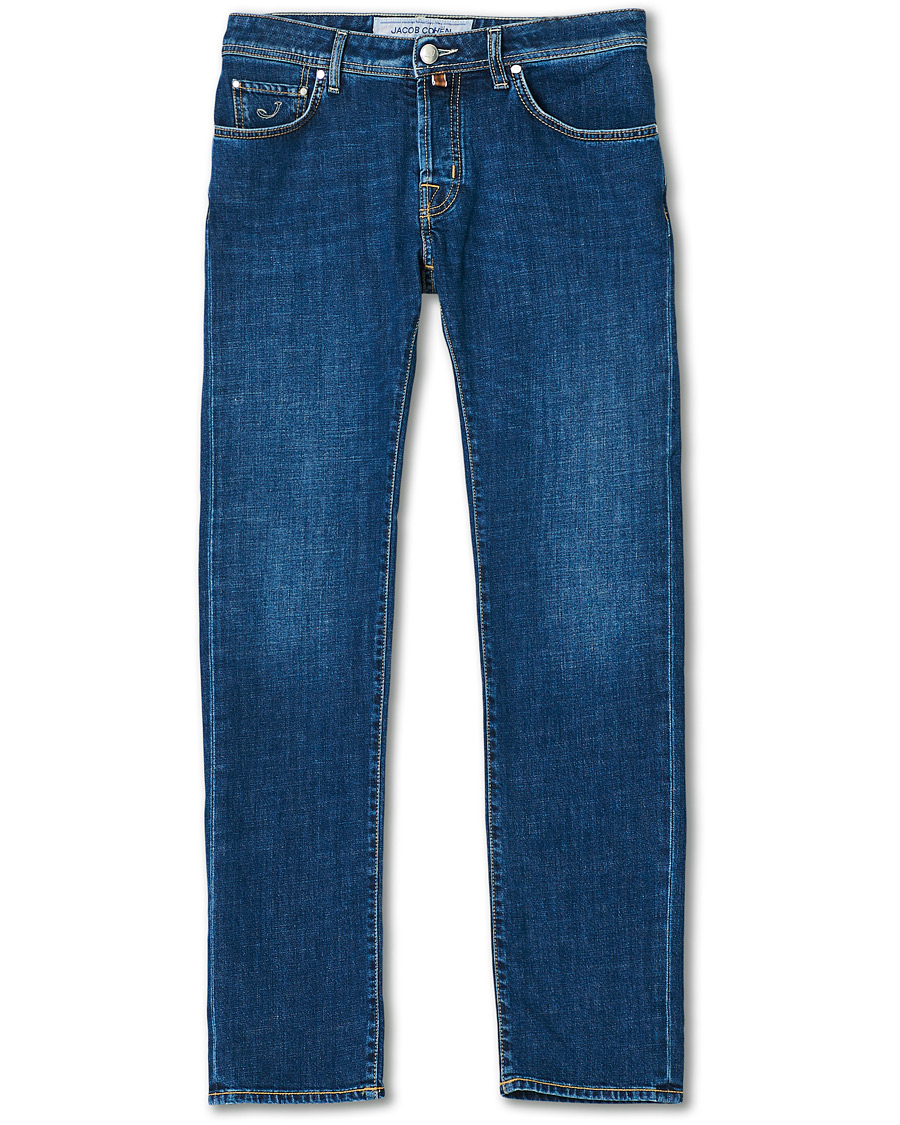 Men | Jeans | Jacob Cohën | 622 Slim Fit Jeans Mid Blue