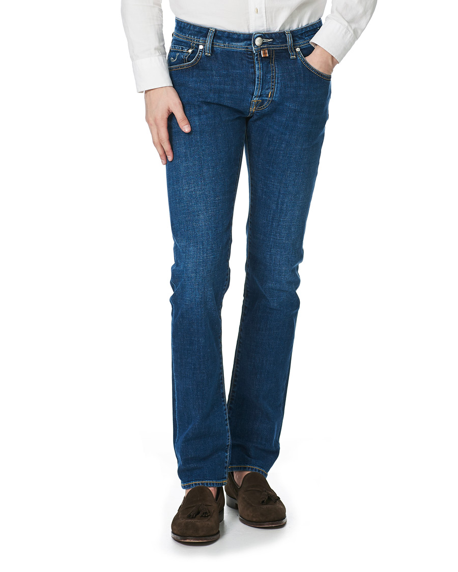 Men | Jeans | Jacob Cohën | 622 Slim Fit Jeans Mid Blue