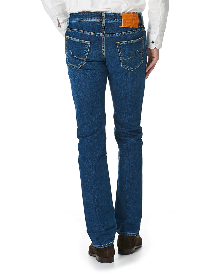Men | Jeans | Jacob Cohën | 622 Slim Fit Jeans Mid Blue