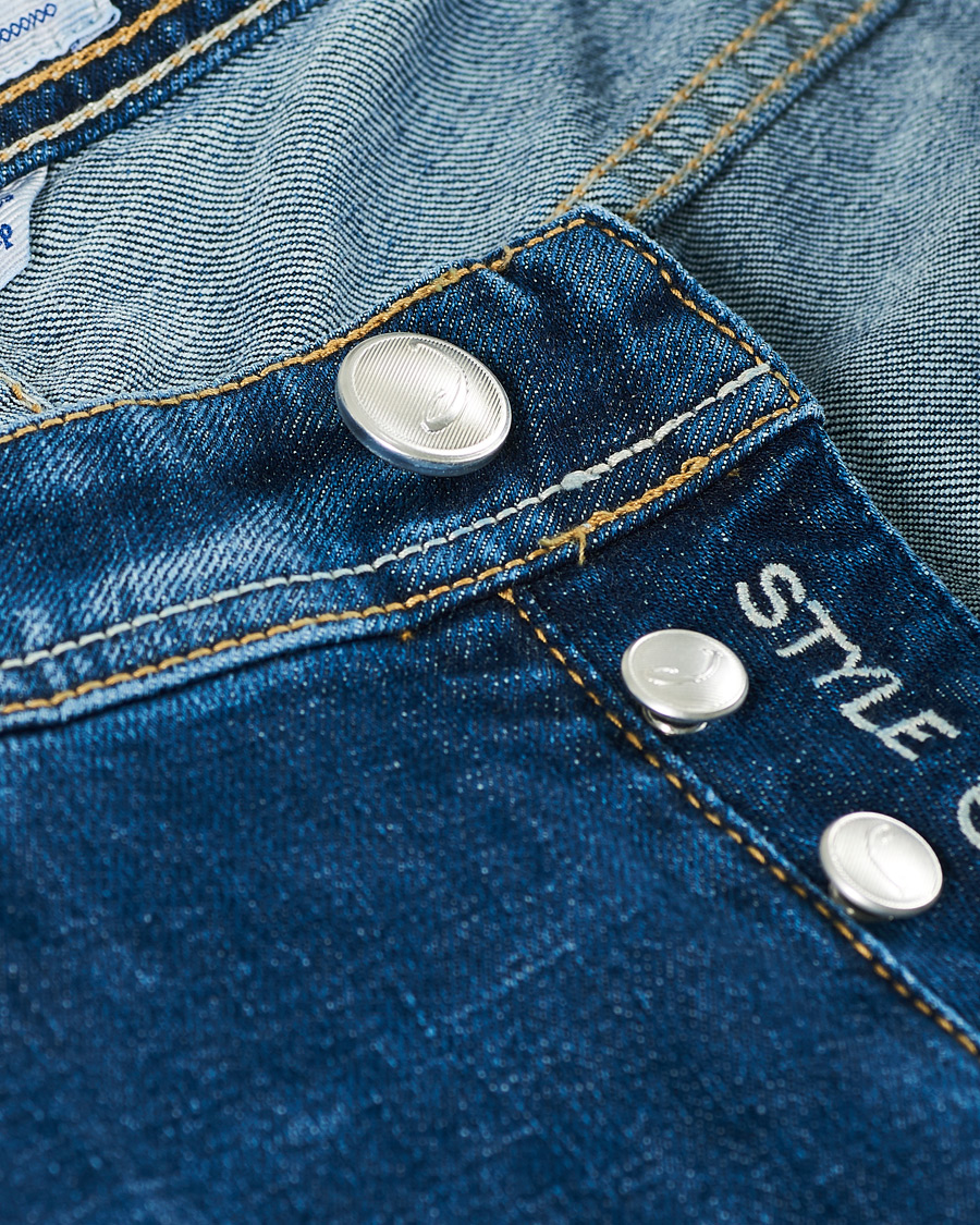 Men | Jeans | Jacob Cohën | 622 Slim Fit Jeans Mid Blue