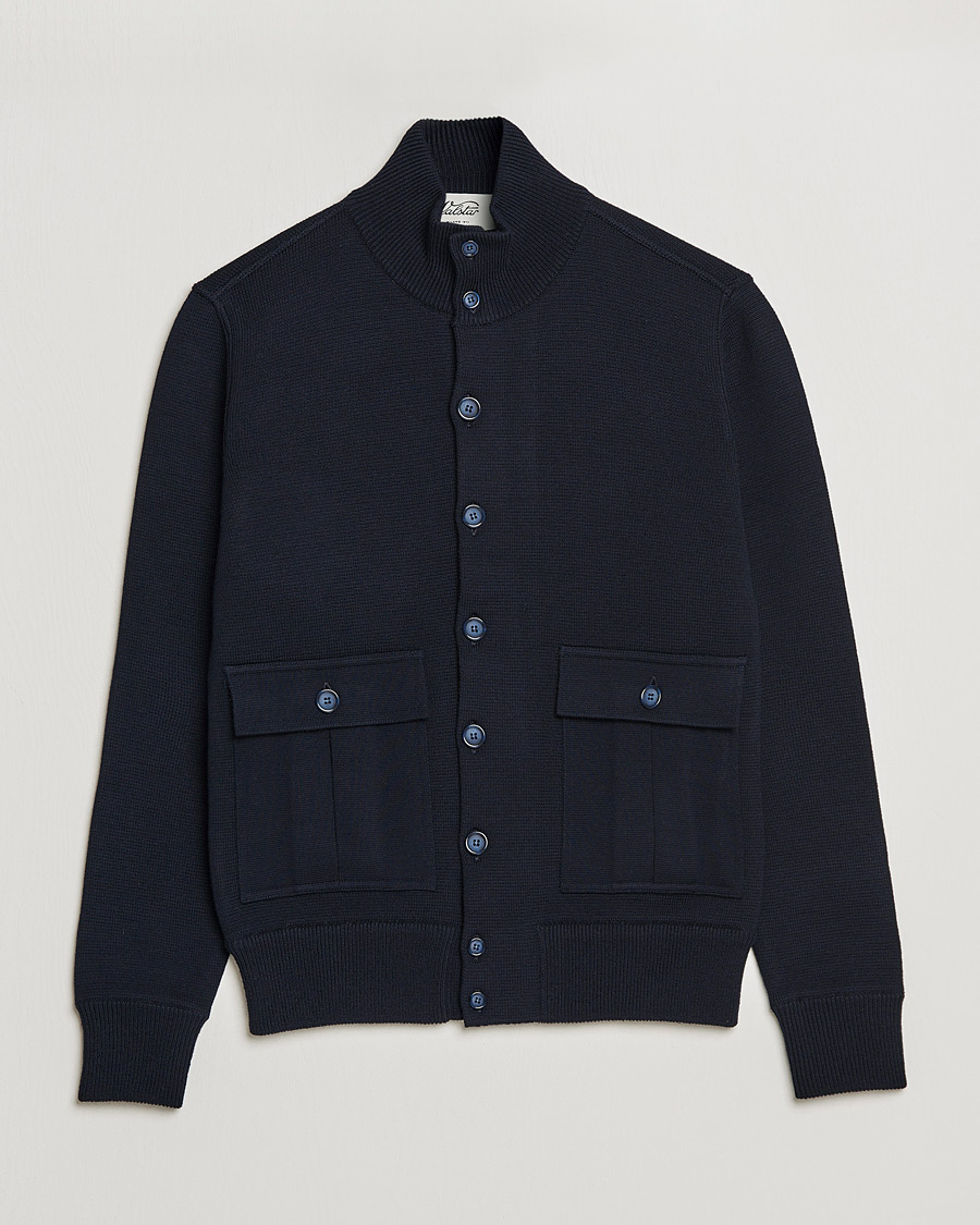 Men | Coats & Jackets | Valstar | Valstarino Merino Wool Jacket Navy