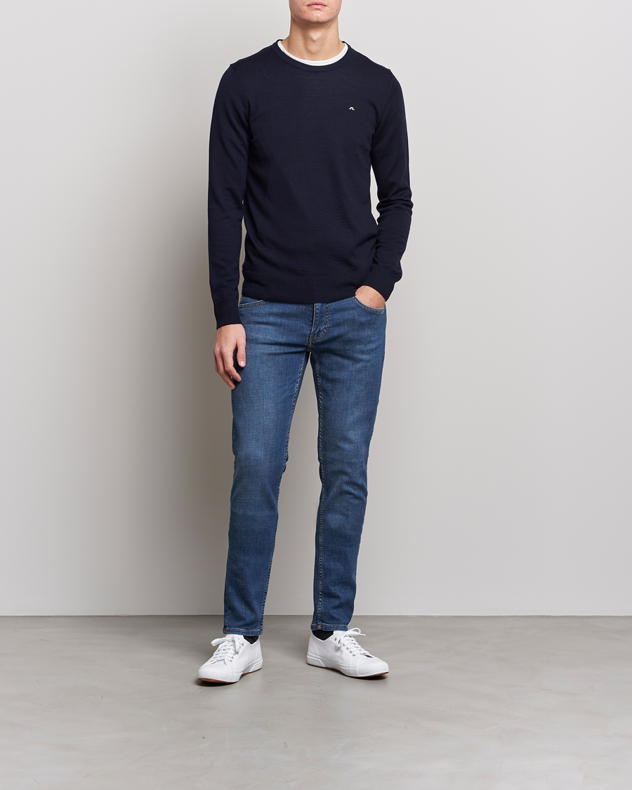 Men | Jeans | J.Lindeberg | Jay Active Super Stretch Jeans Mid Blue