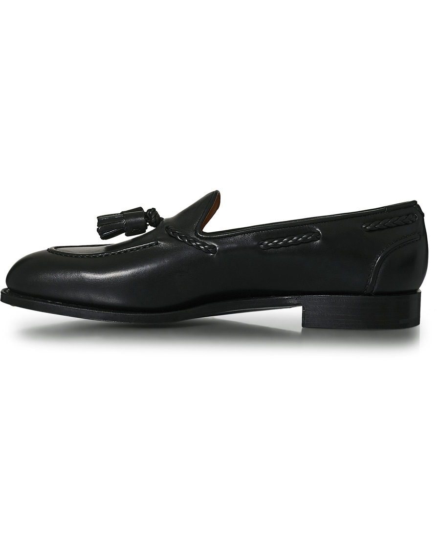 Men | Edward Green Belgravia Tassel Loafer Black Calf | Edward Green | Belgravia Tassel Loafer Black Calf