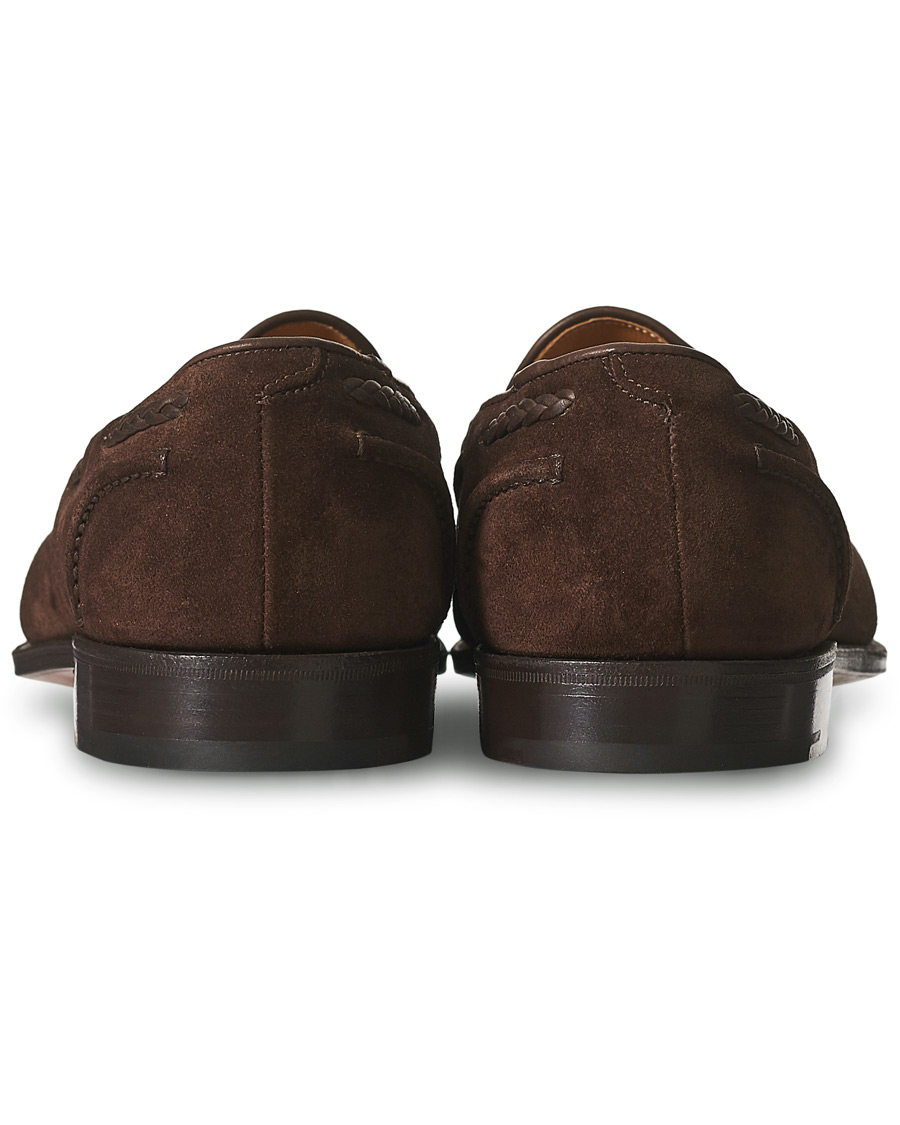 Men | Edward Green Belgravia Tassel Loafer Mink Suede | Edward Green | Belgravia Tassel Loafer Mink Suede