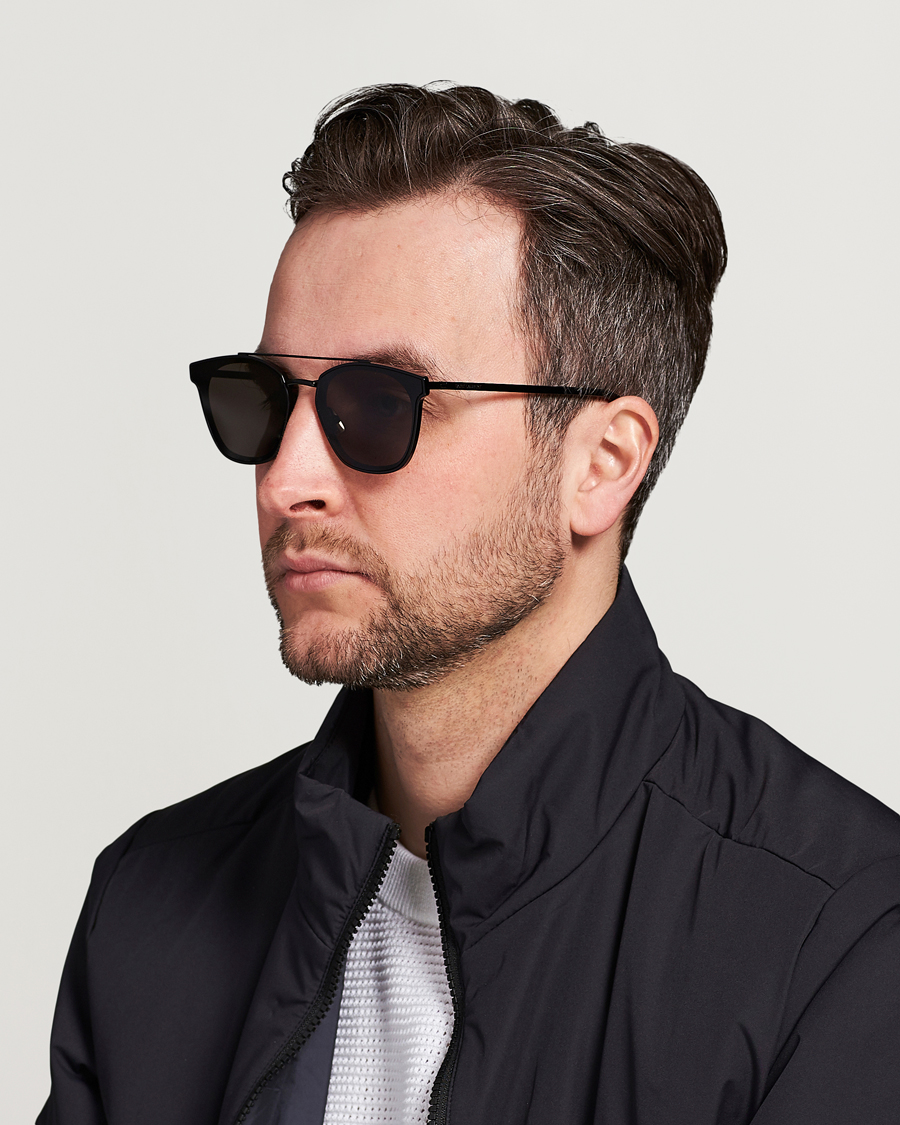 Men | D-frame Sunglasses | Saint Laurent | SL 28 Sunglasses Black/Grey