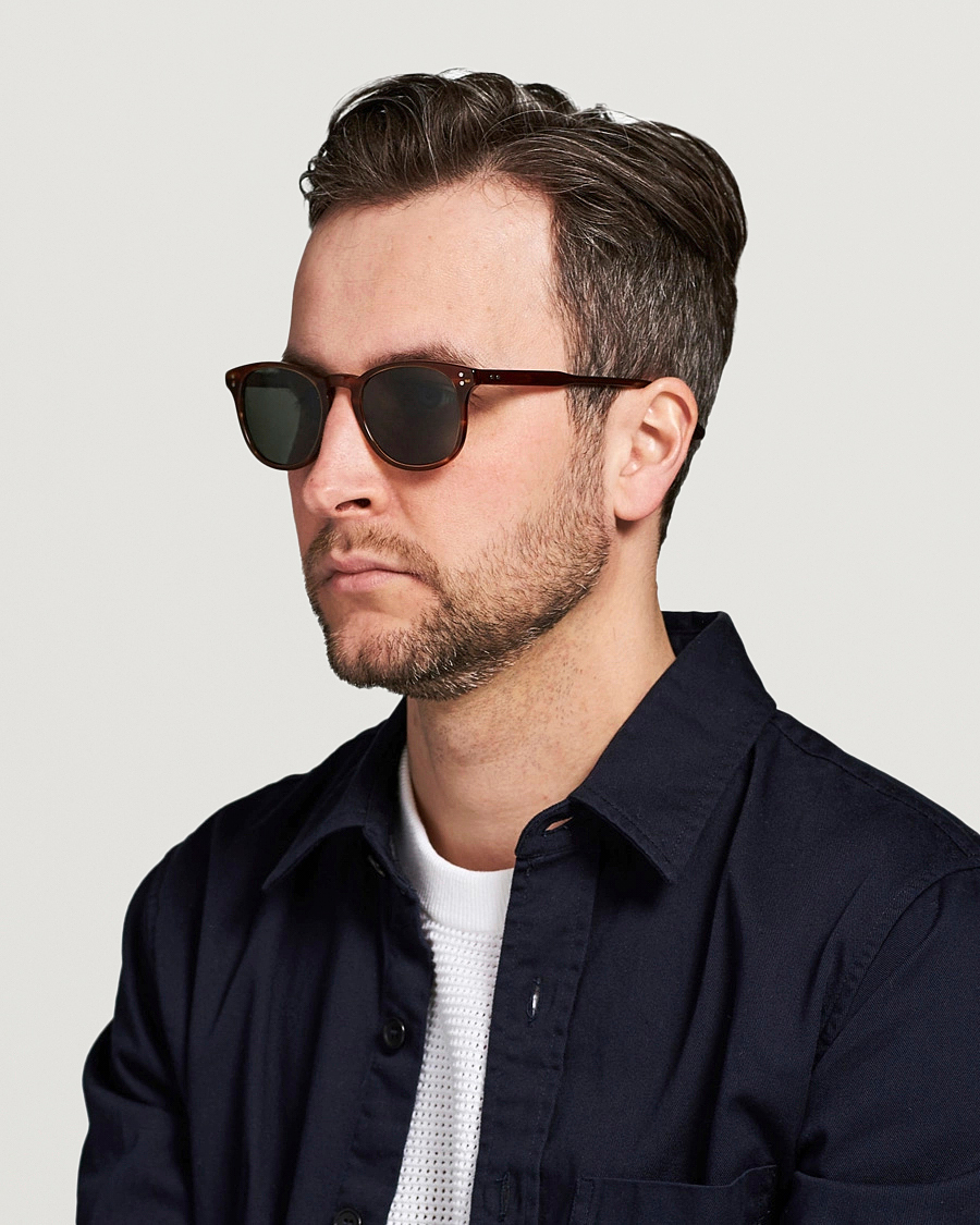 Men | D-frame Sunglasses | Nividas Eyewear | Vienna Sunglasses Cloudy Brown