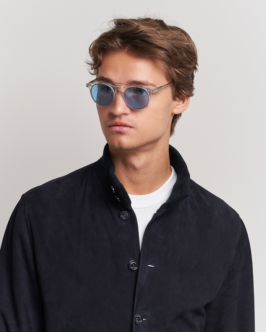 Men | Sunglasses | TBD Eyewear | Clip-ons Silver/Blue