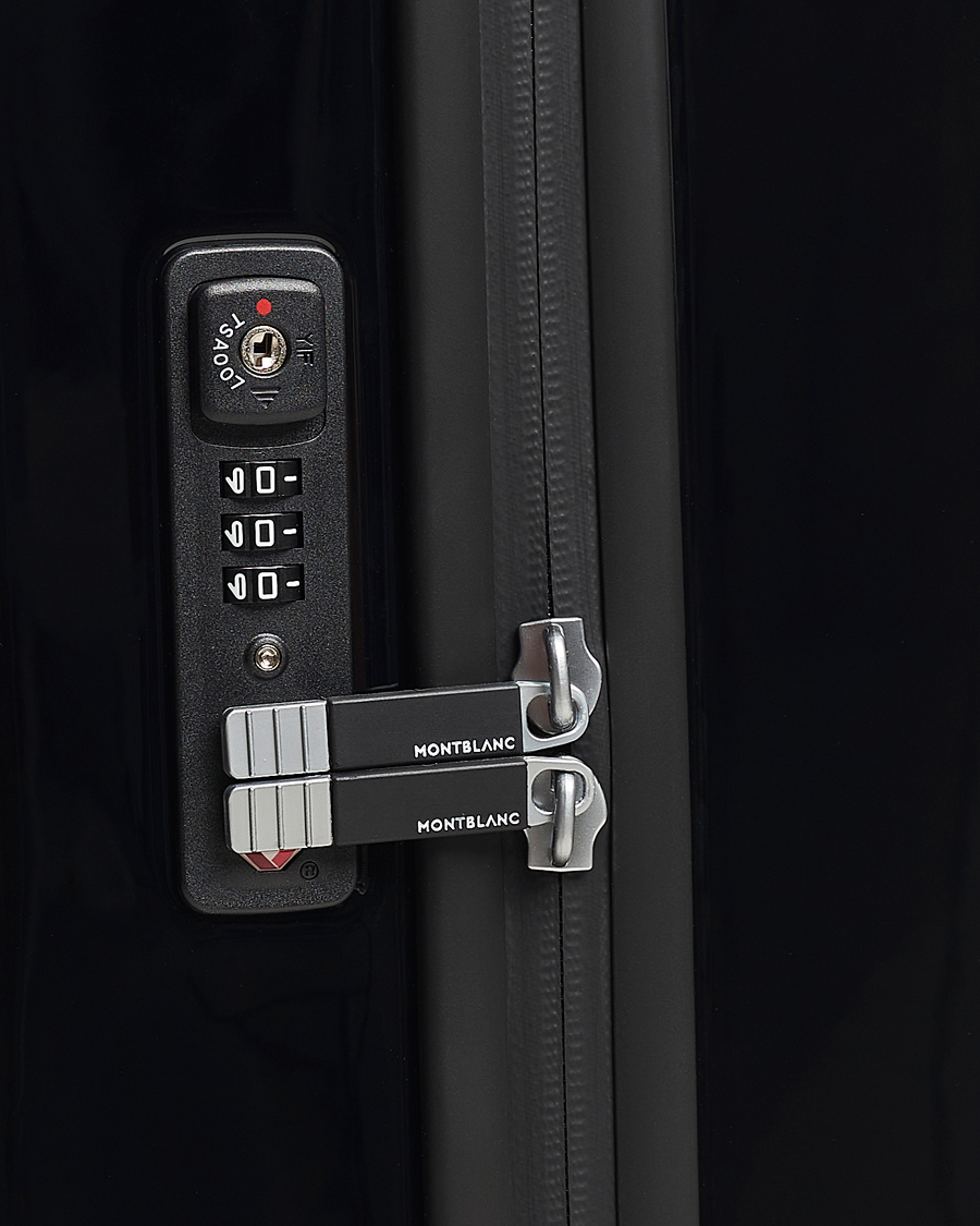 Men | Montblanc Light Cabin Compact Trolley Black | Montblanc | Light Cabin Compact Trolley Black