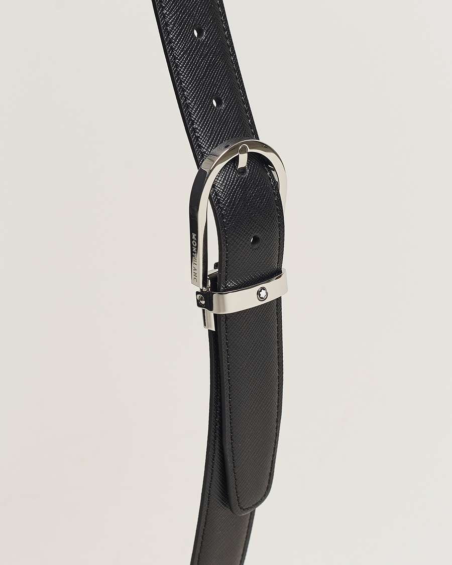 Men | Belts | Montblanc | Reversible Saffiano Leather 30mm Belt Black/Brown
