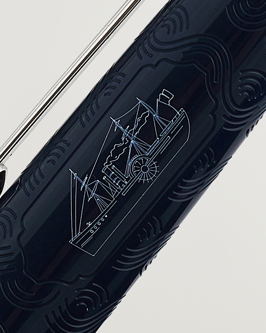 Men | Montblanc 162 Meisterstück AW80D Rollerball Pen Blue | Montblanc | 162 Meisterstück AW80D Rollerball Pen Blue