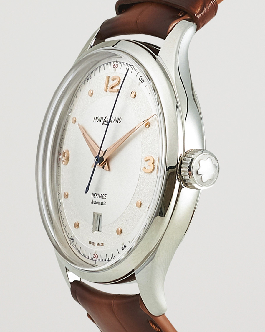 Men | Fine watches | Montblanc | Heritage Automatic Date White