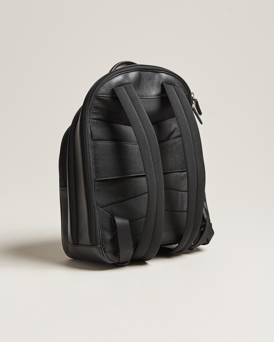 Men | Montblanc Sartorial Backpack Medium 3 Comp Black | Montblanc | Sartorial Backpack Medium 3 Comp Black
