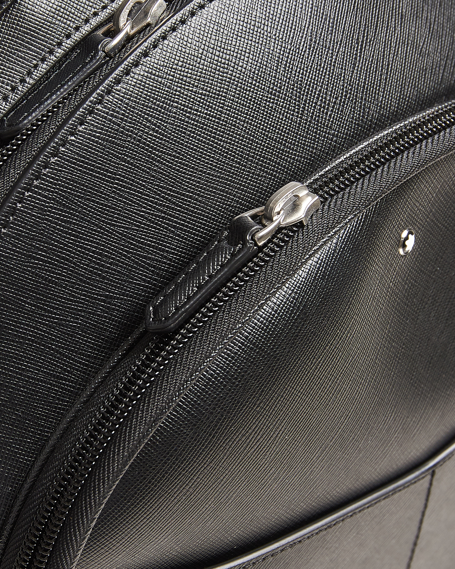 Men | Montblanc Sartorial Backpack Medium 3 Comp Black | Montblanc | Sartorial Backpack Medium 3 Comp Black