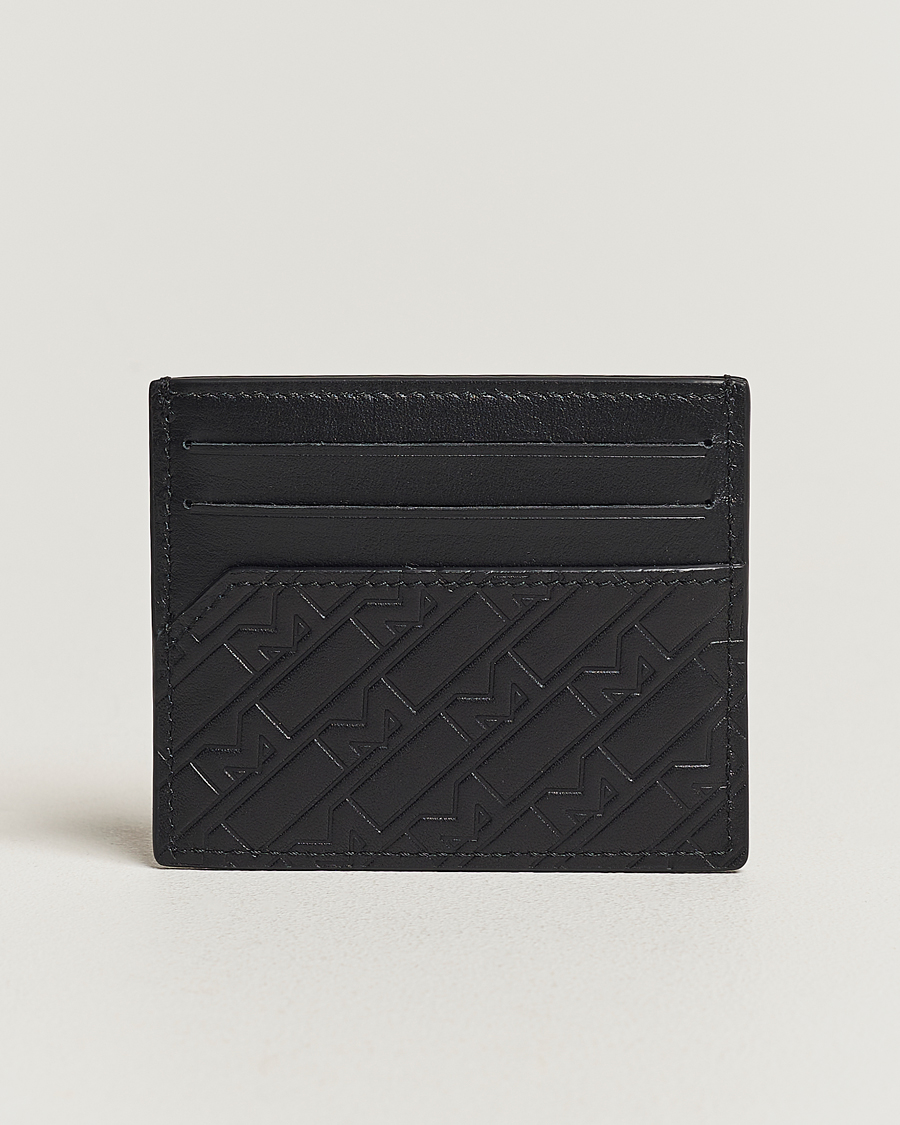 Men | Wallets | Montblanc | M Gram Card Holder 6cc Black Leather