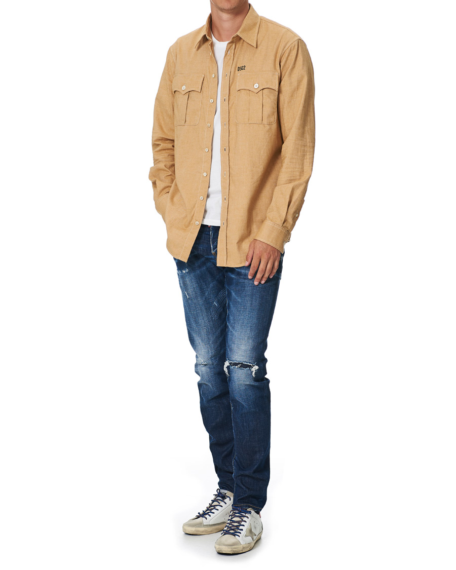 Men | Golden Goose Deluxe Brand Super-Star Sneaker White/Red | Golden Goose | Deluxe Brand Super-Star Sneaker White/Red