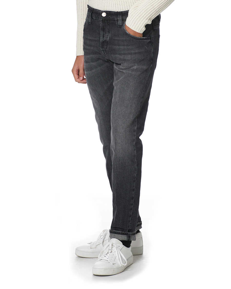 Men | Jeans | PT01 | Slim Fit Japanese Selvedge Denim Black Wash