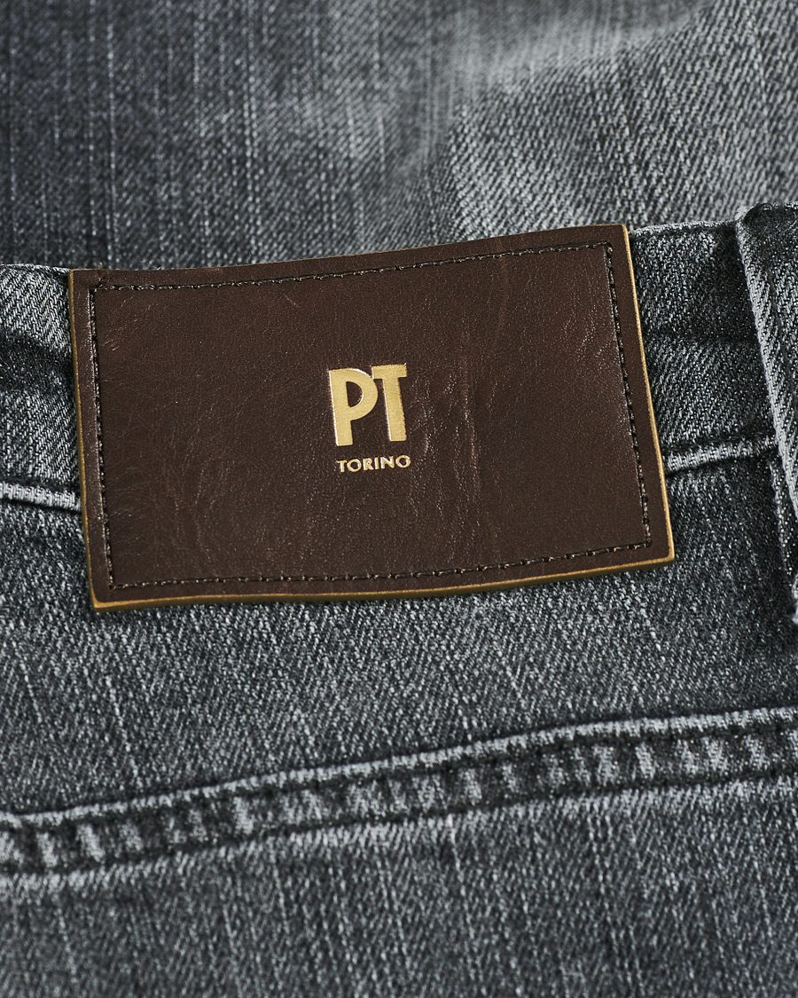 Men | Jeans | PT01 | Slim Fit Japanese Selvedge Denim Black Wash