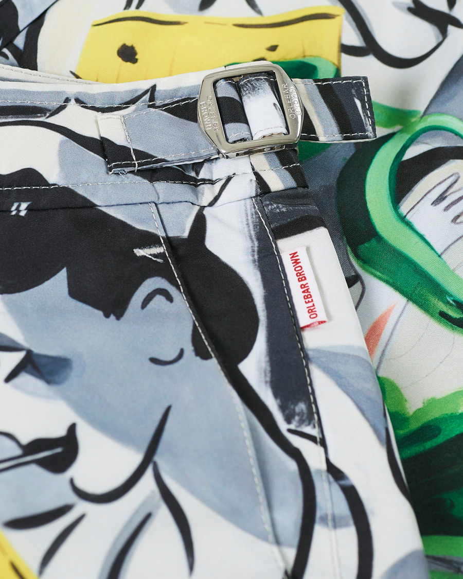 Men | Swimwear | Orlebar Brown | Bulldog x David Salle Diving Swim Shorts Multi