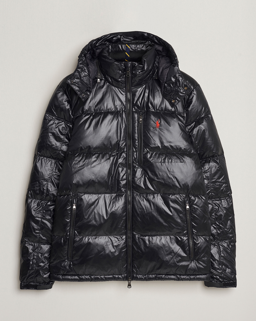 Men | Winter jackets | Polo Ralph Lauren | El Cap High Gloss Down Jacket Black