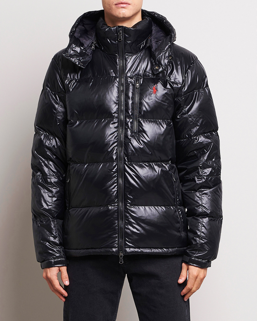 Men | Coats & Jackets | Polo Ralph Lauren | El Cap High Gloss Down Jacket Black