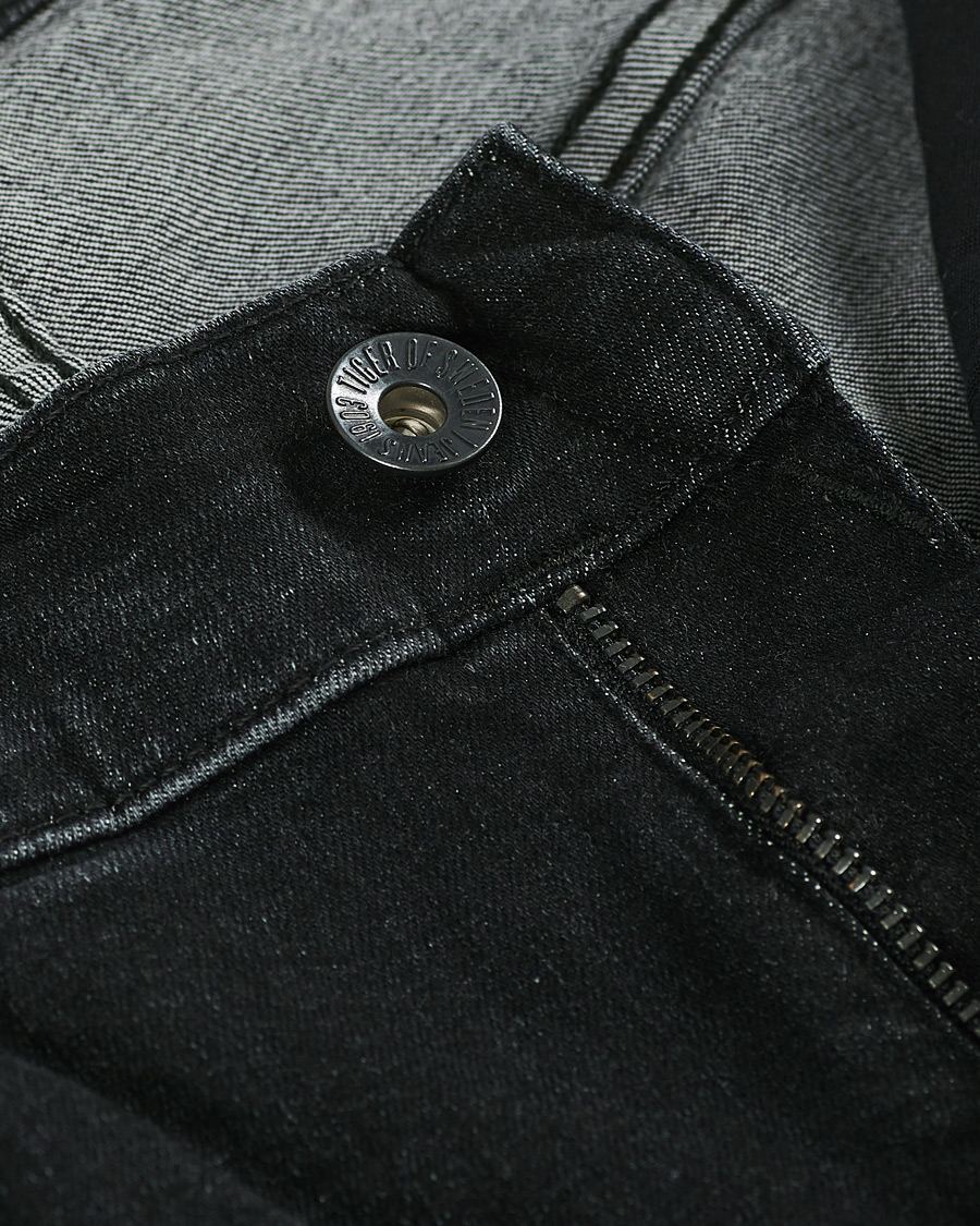 Men | Jeans | Tiger of Sweden | Leon Superstretch Jeans Black Lead
