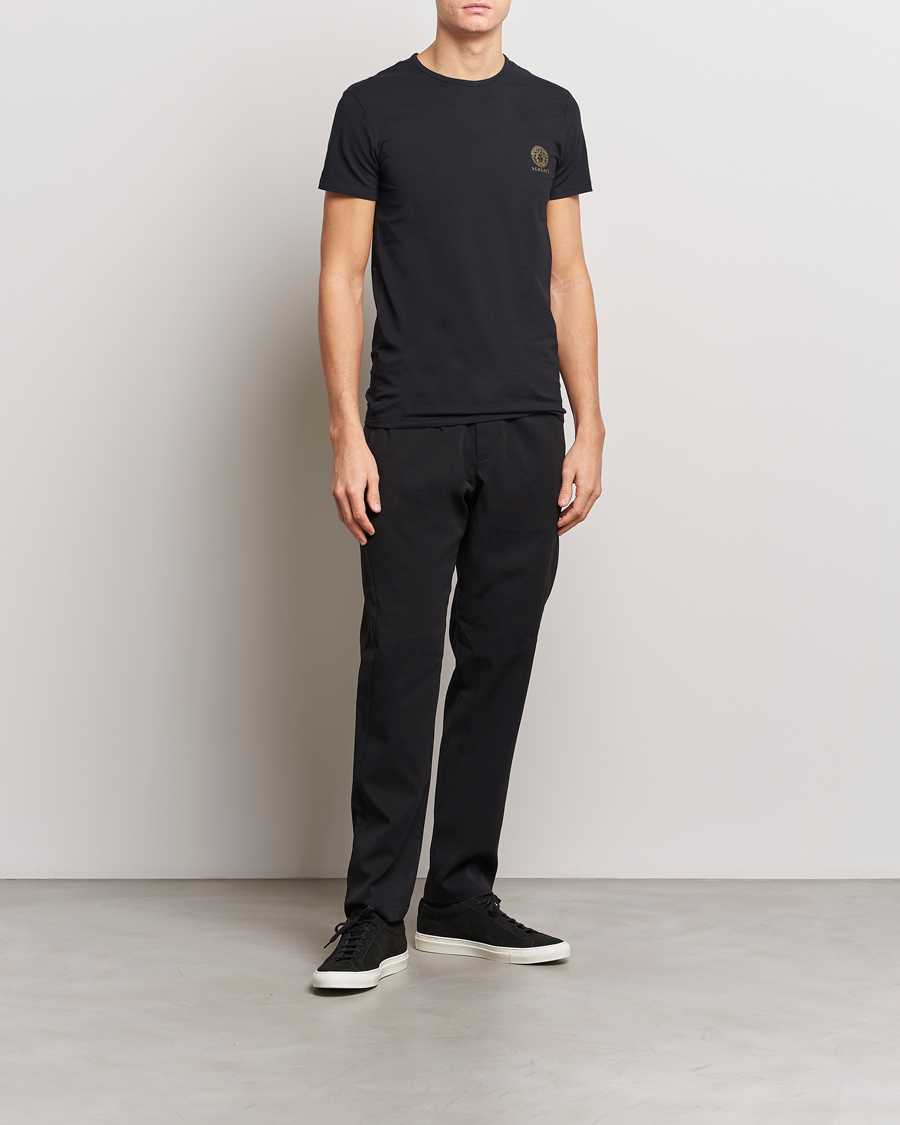 Men | T-Shirts | Versace | Medusa Tee Black