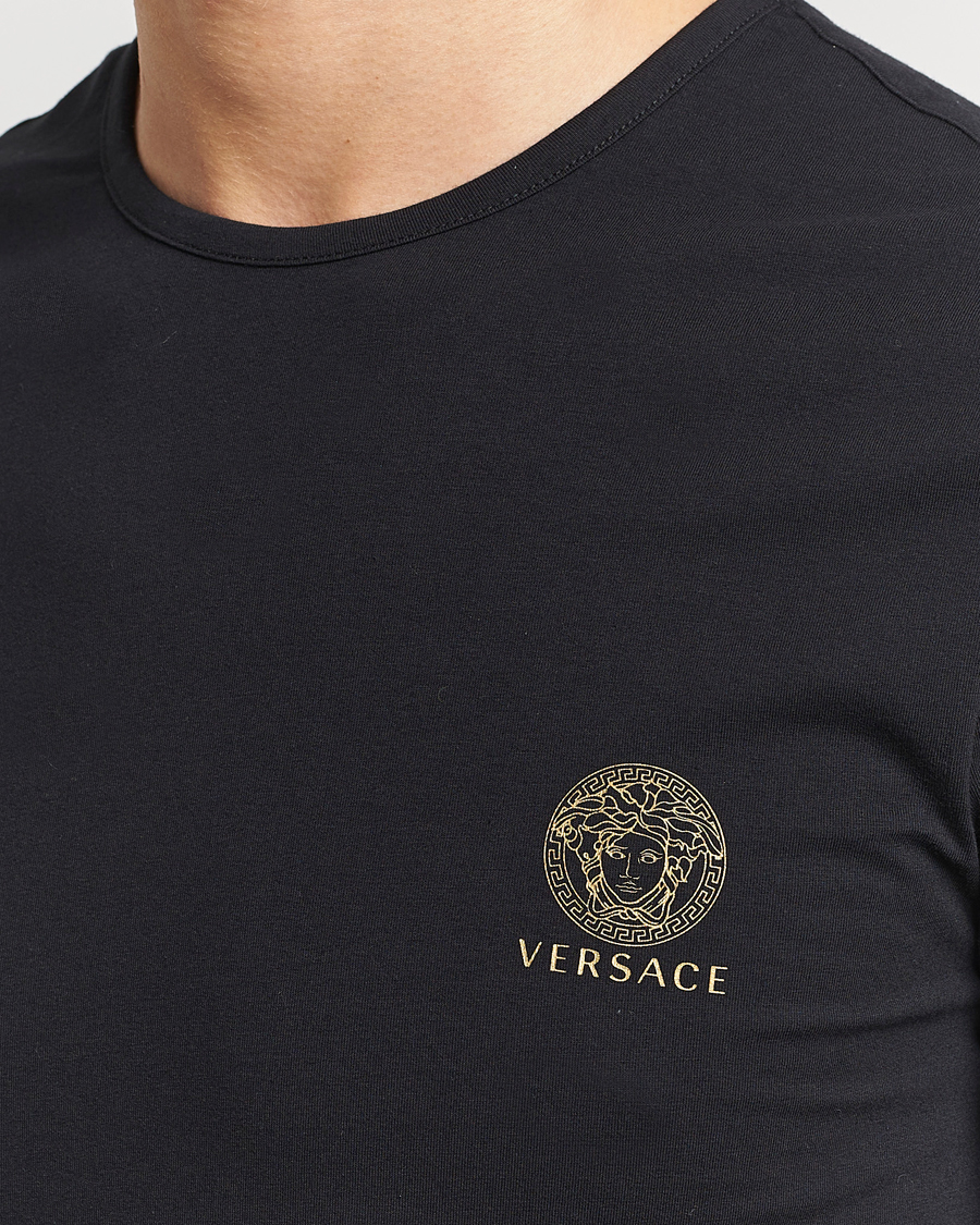 Men | T-Shirts | Versace | Medusa Tee Black