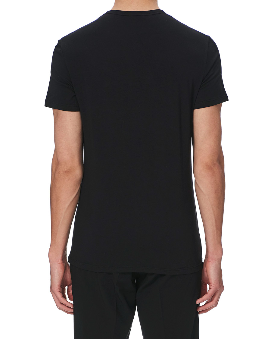 Men | T-Shirts | Versace | Logo Tee Black