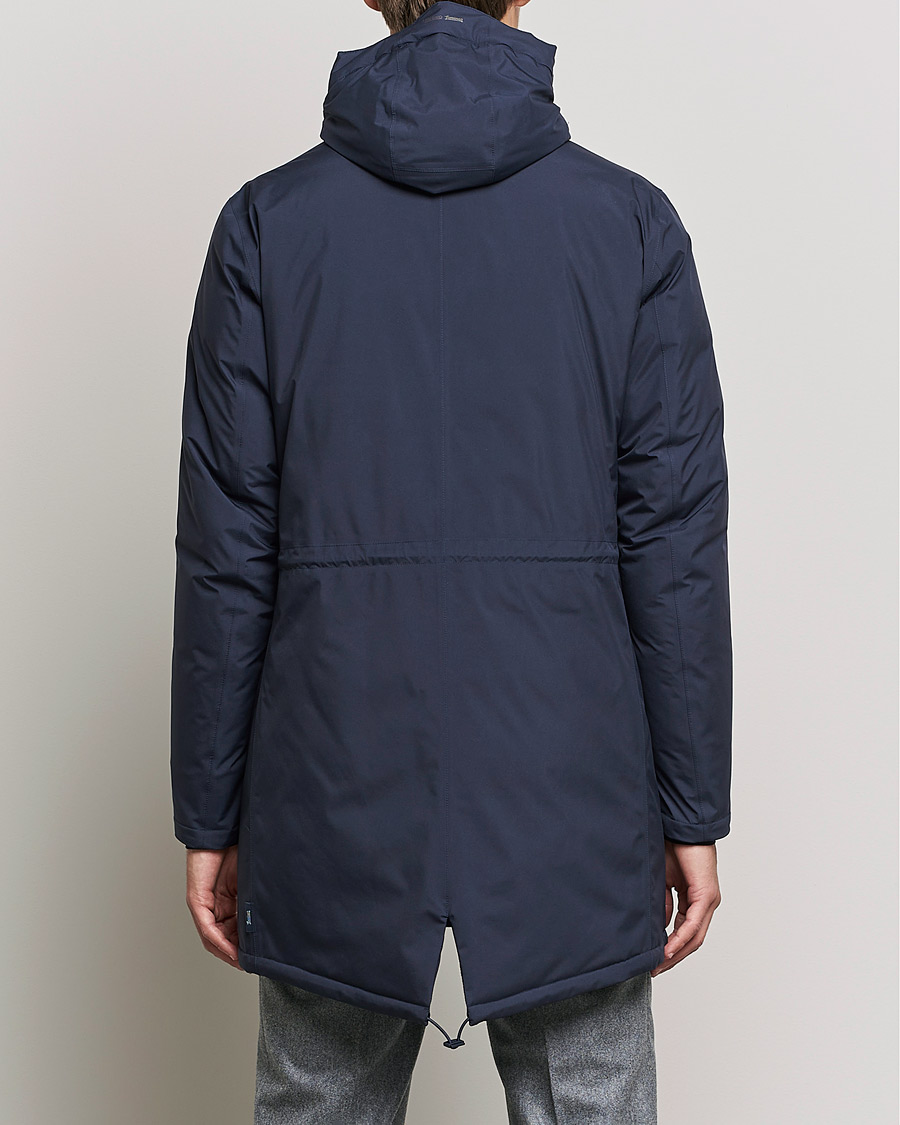 Men | Coats & Jackets | Herno | Laminar Goretex Car Coat Navy