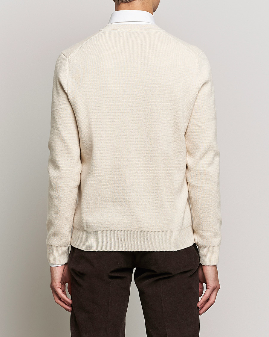 Men | Sweaters & Knitwear | Morris Heritage | Maretiimo V-Neck Off White
