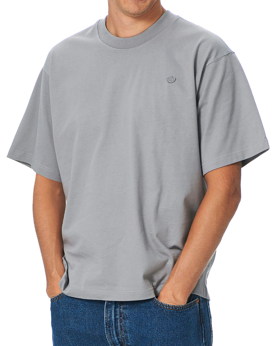 Men | T-Shirts | adidas Originals | C Short Sleeve Tee Grey Heather