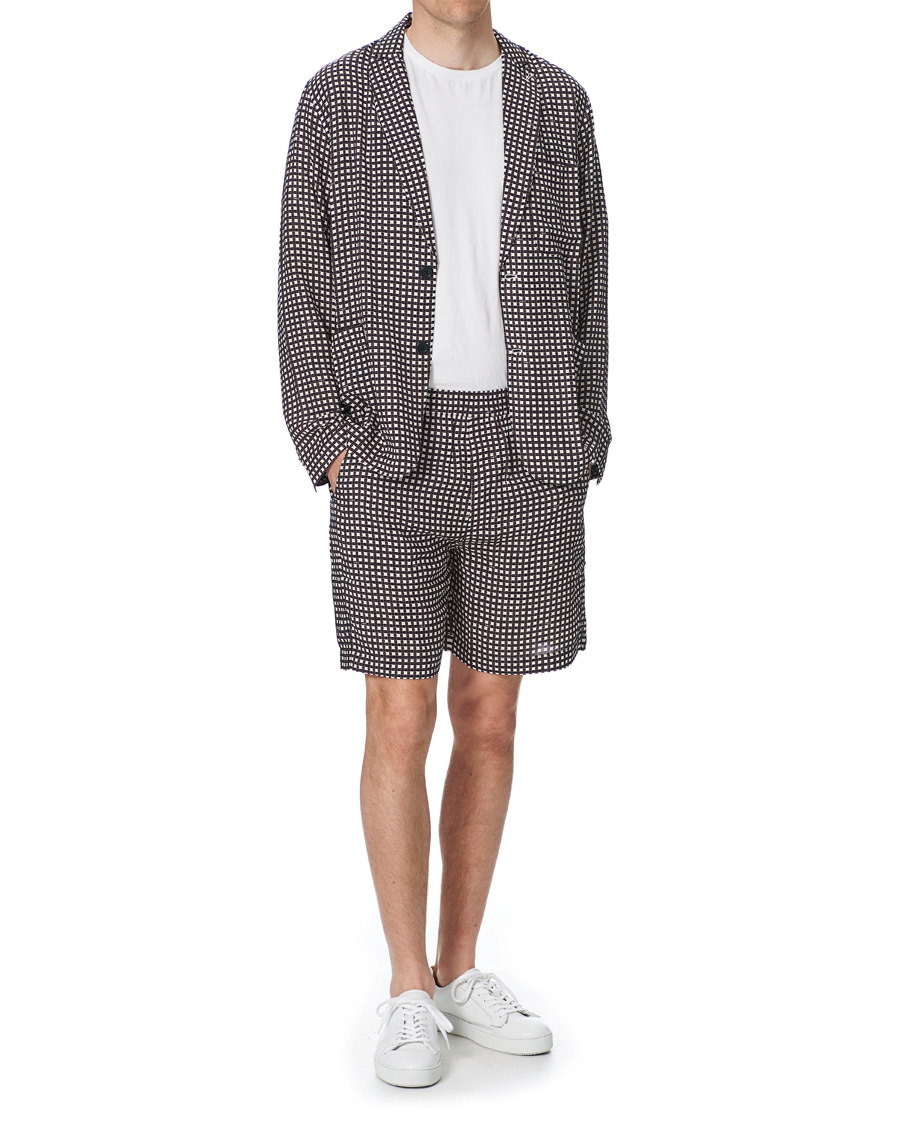 Men | Shirts | CDLP | Pool Jacket Navy Print