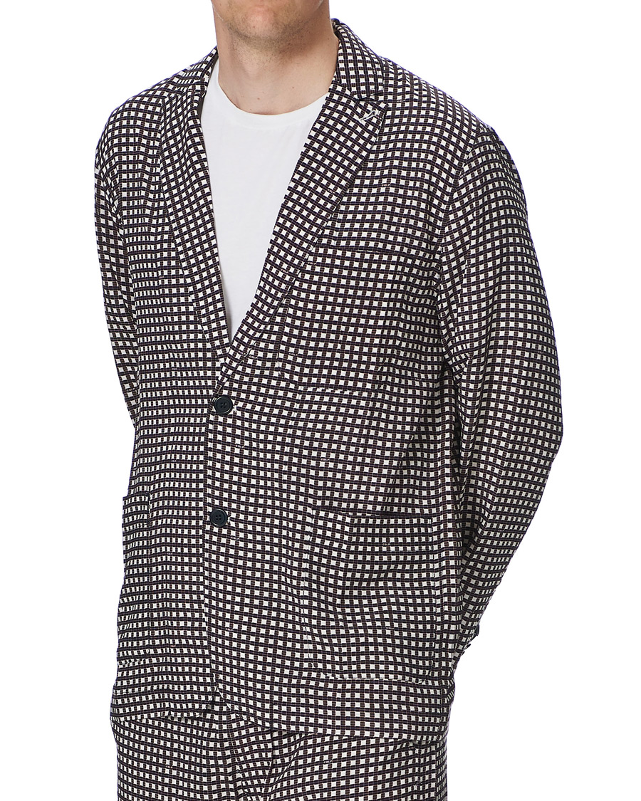 Men | Shirts | CDLP | Pool Jacket Navy Print