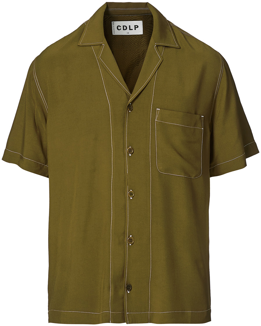 Men | Shirts | CDLP | Pool Shirt Olive