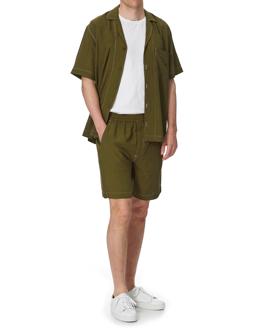Men | Shirts | CDLP | Pool Shirt Olive