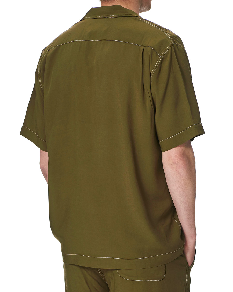 Men | Shirts | CDLP | Pool Shirt Olive