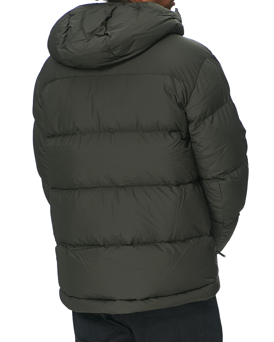 Men | Coats & Jackets | Peak Performance | Rivel Down Hooded Jacket Olive Extreme