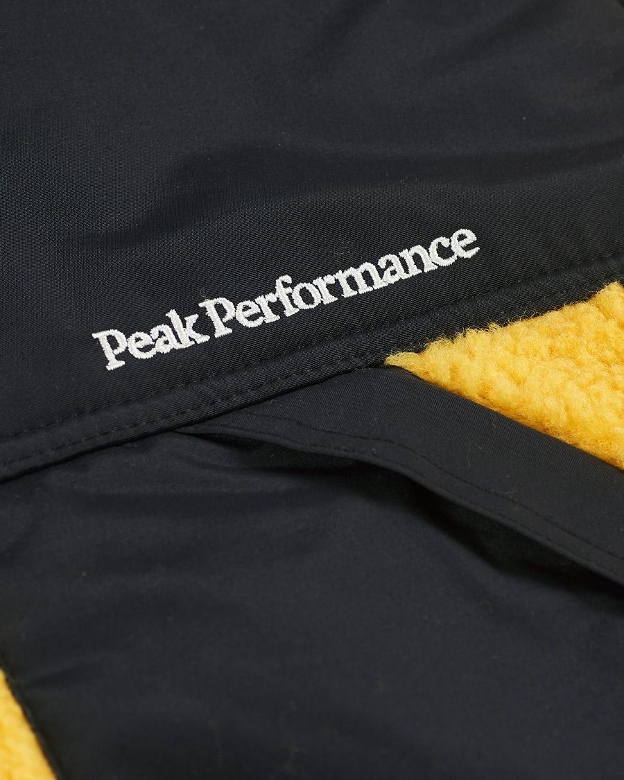 Men | Coats & Jackets | Peak Performance | Vipe 95 Pile Jacket Trek Yellow