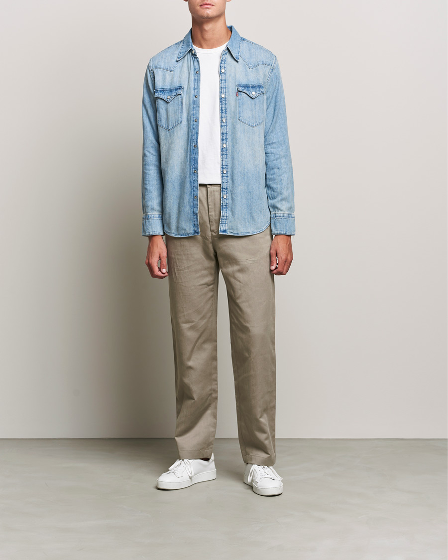 Men | Shirts | Levi's | Barstow Western Standard Shirt Red Cast Stone