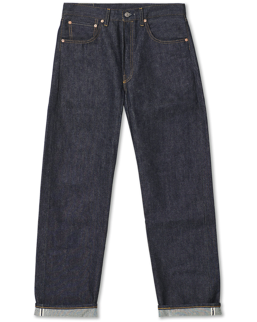 Levi's 1955 501 Original Fit Men's Jeans - Dark Indigo Organic Selvedge 30 x 34