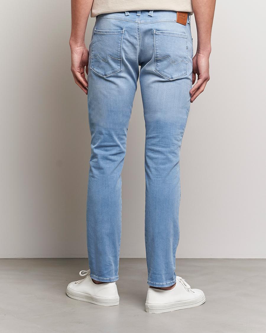 REPLAY Zeumar X-Lite Plus Jeans Para Hombre – Pantalones Chinos Ultraligeros Y Elegantes | Corte Estrecho | Tejido Suave | Look Auténtico Para Diario U Oficina
