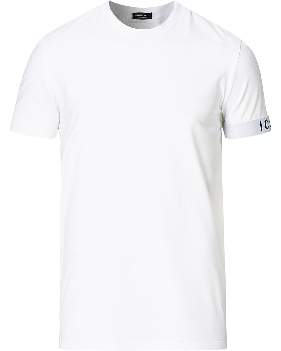 Men | T-Shirts | Dsquared2 | Icon Basic Tee White