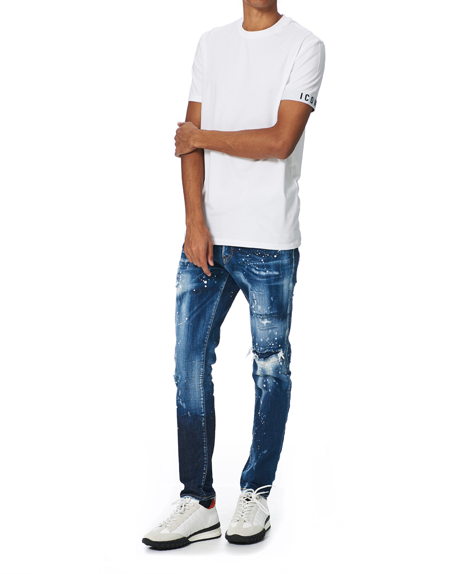 Men | T-Shirts | Dsquared2 | Icon Basic Tee White
