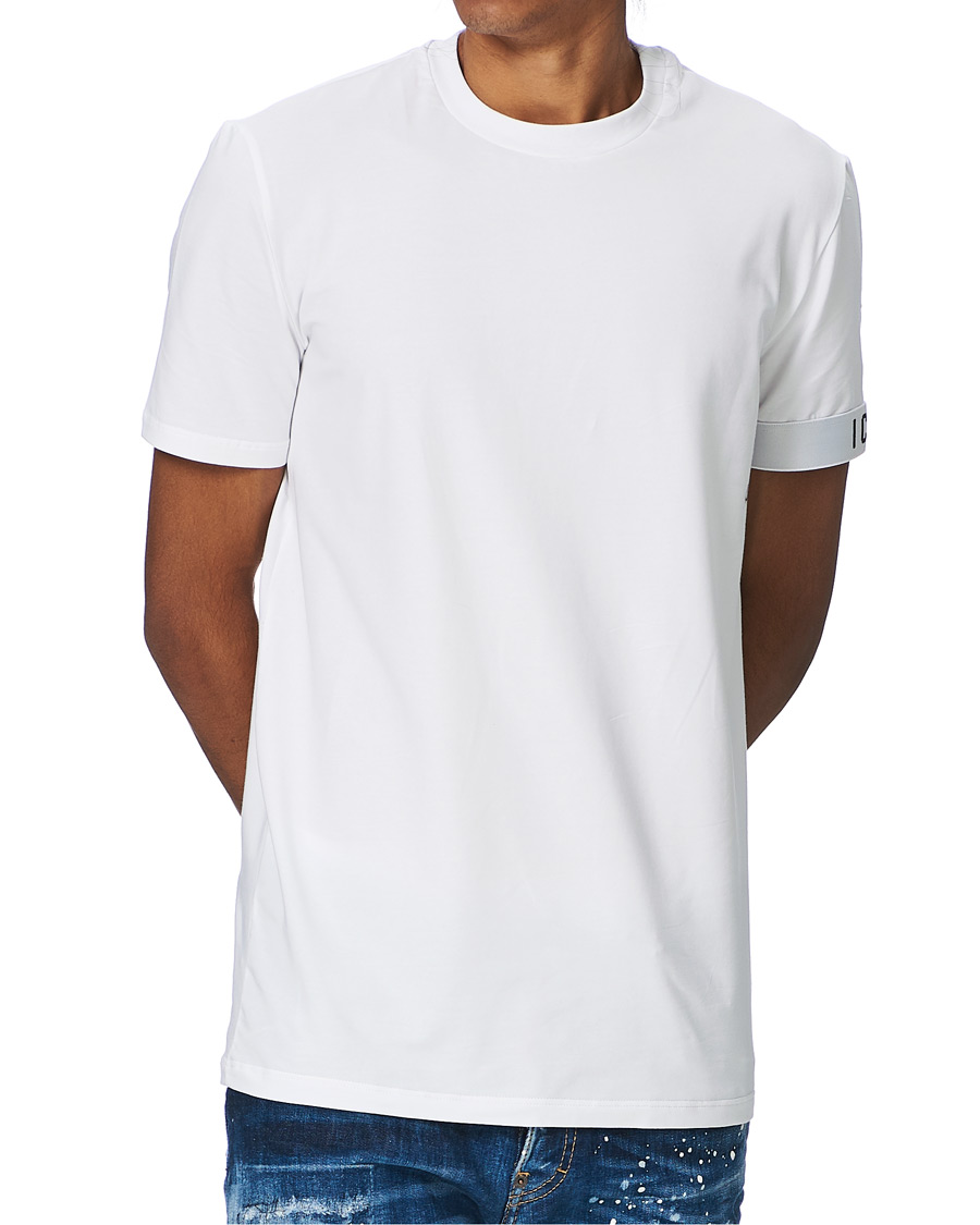 Men | T-Shirts | Dsquared2 | Icon Basic Tee White